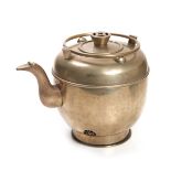 CHINESE METAL HEATED WATER POT
