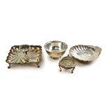 A Group Of Four Silver-plate Serving Pieces