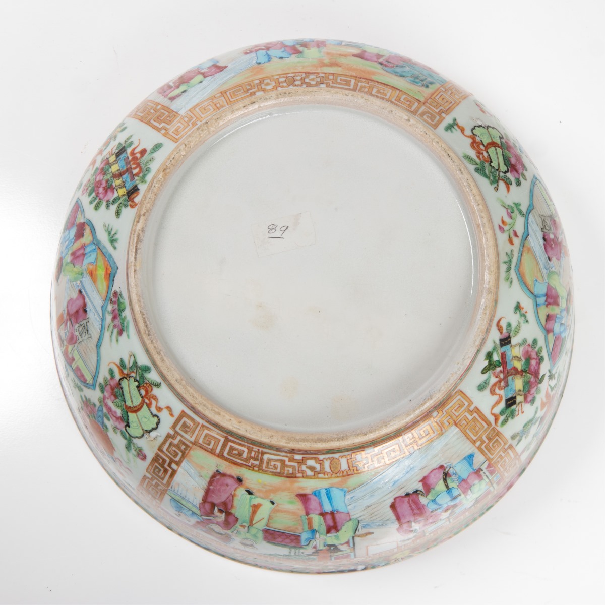 LARGE CHINESE CANTON BOWL - Image 5 of 6