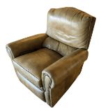POWER LEATHER ELECTRIC RECLINER SINGLE SOFA