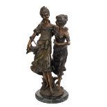 BRONZE LADIES FIGURE