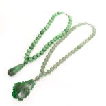 TWO JADE NECKLACE