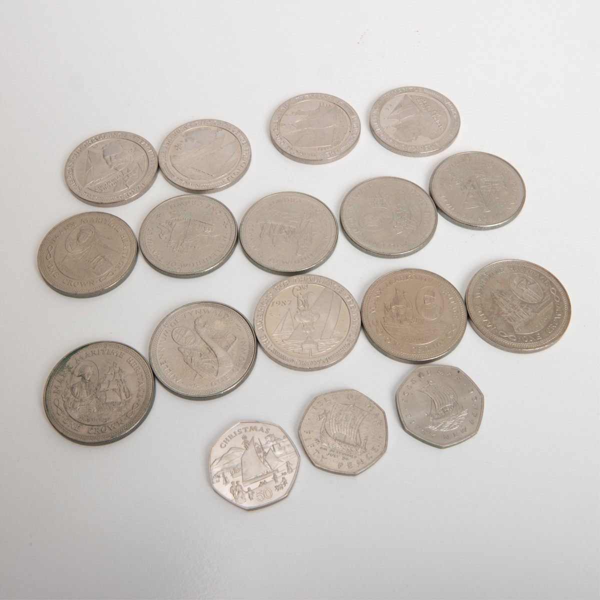 Group of 17 Isle of Man Coins - Image 4 of 6