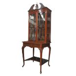 Georgian style display cabinet / Hutch With Key