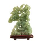 Jade Flower Statue