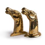 HORSE HEAD BOOKENDS