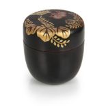 JAPANESE LACQUER TEA CADDY