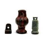 BRONZE GROUP SEALS; HAN DYNASTY (206BC-220AD)