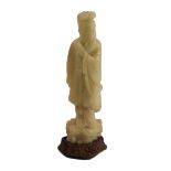 CARVED SOAPSTONE FIGURE