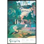 THE ART OF PAUL GAUGUIN POSTER