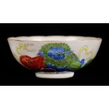 FU DOG SCALLOPED BOWL