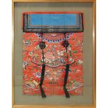 Framed Chinese Embroidery On Silk