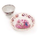 ENGLISH PINK LUSTER CUP AND SAUCER