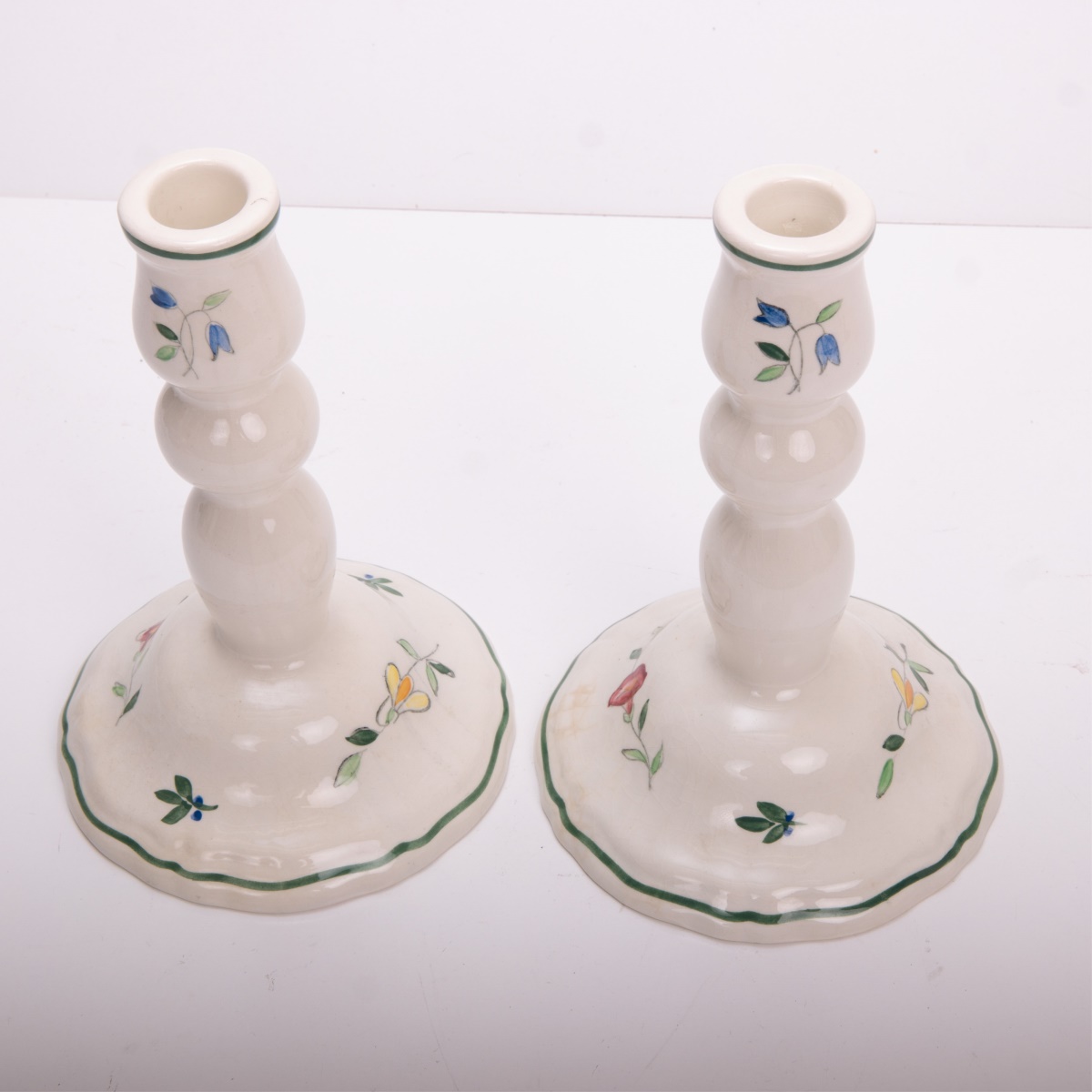 PORCELAIN CANDLE STICKS - Bild 2 aus 6