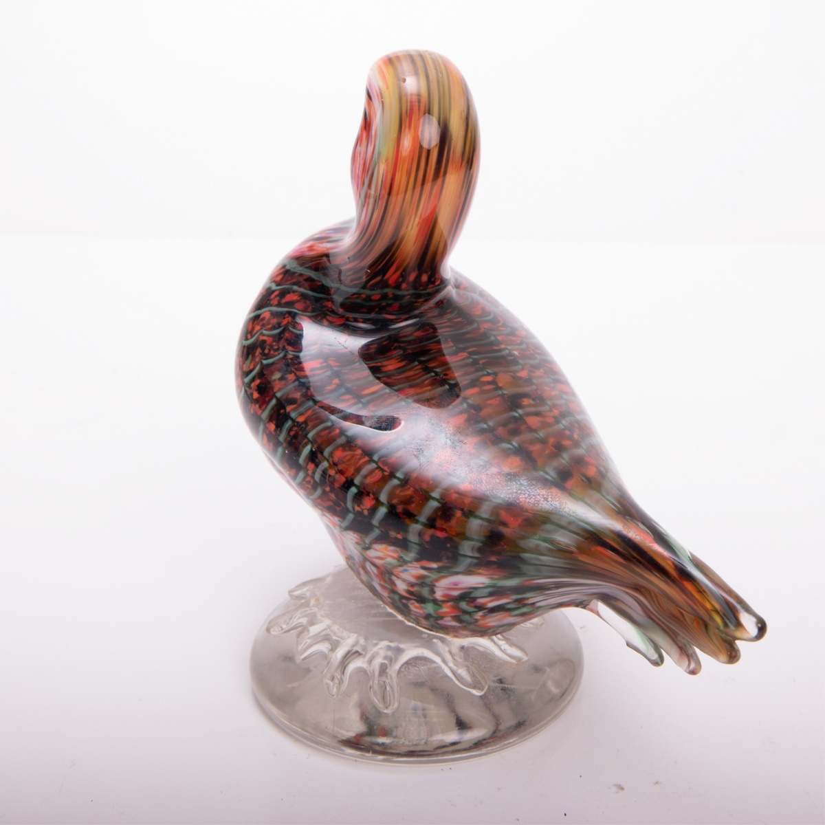 L A TOUR D'ARGENT PARIS Murano Glass Duck Figurine - Bild 5 aus 6