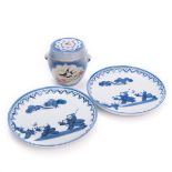 THREE JAPNESE PORCELAIN