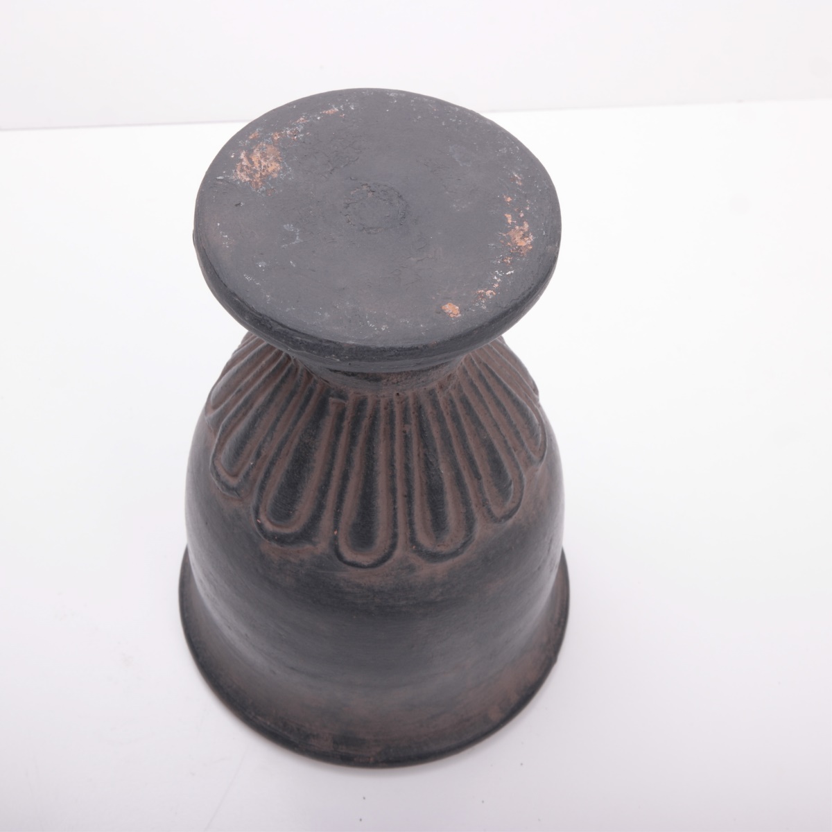 PRE-COLUMBIAN BLACK WARE GOBLET REPRODUCTION - Bild 5 aus 6