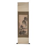 CHINESE PAINT ON PAPER SCROLL (YUAN YUE)