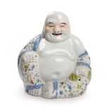 CHINESE PORCELAIN LAUGHING BUDDHA