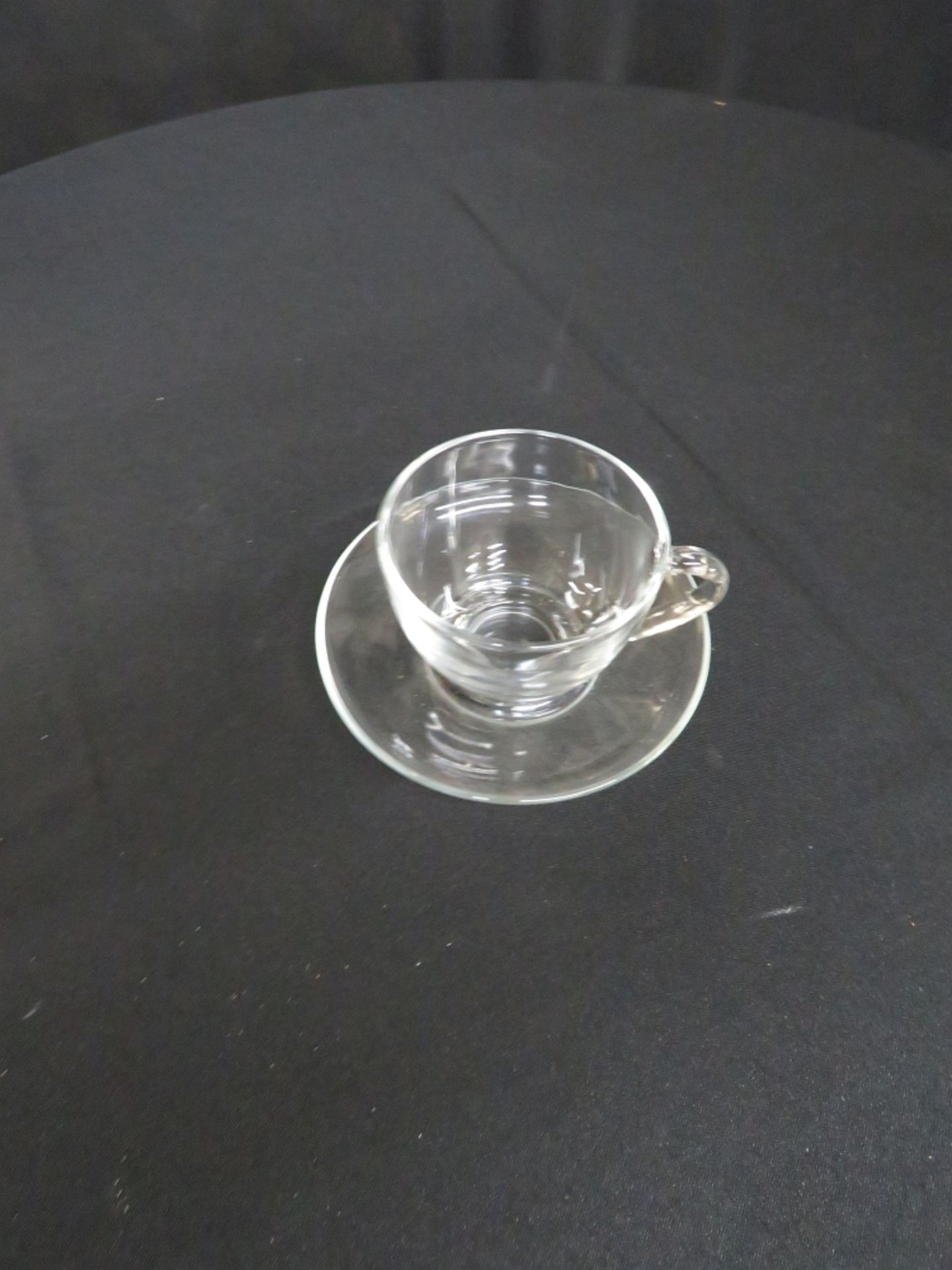Clear Glass Cups (20/rack)