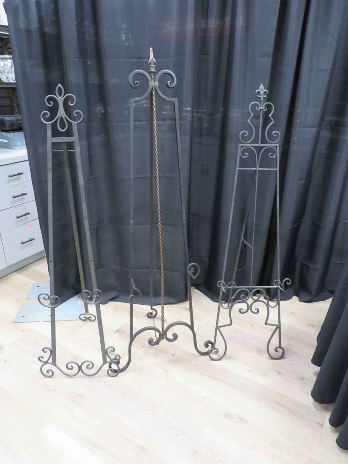 MISC IRON EASELS