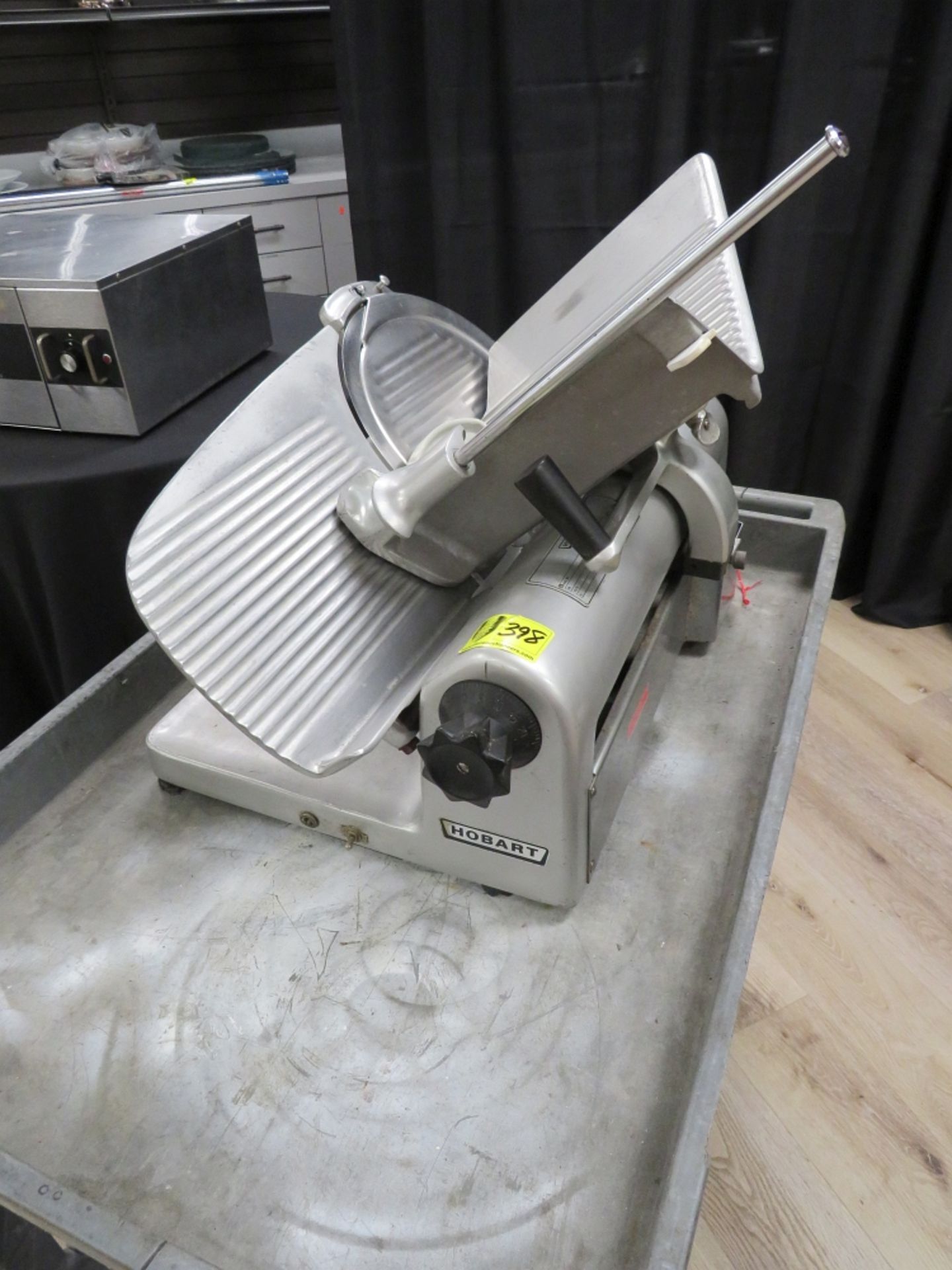 HOBART MEAT SLICER MDL 1612, SN 11-200-983, 1/4 HP, 115 V, SINGLE PHASE