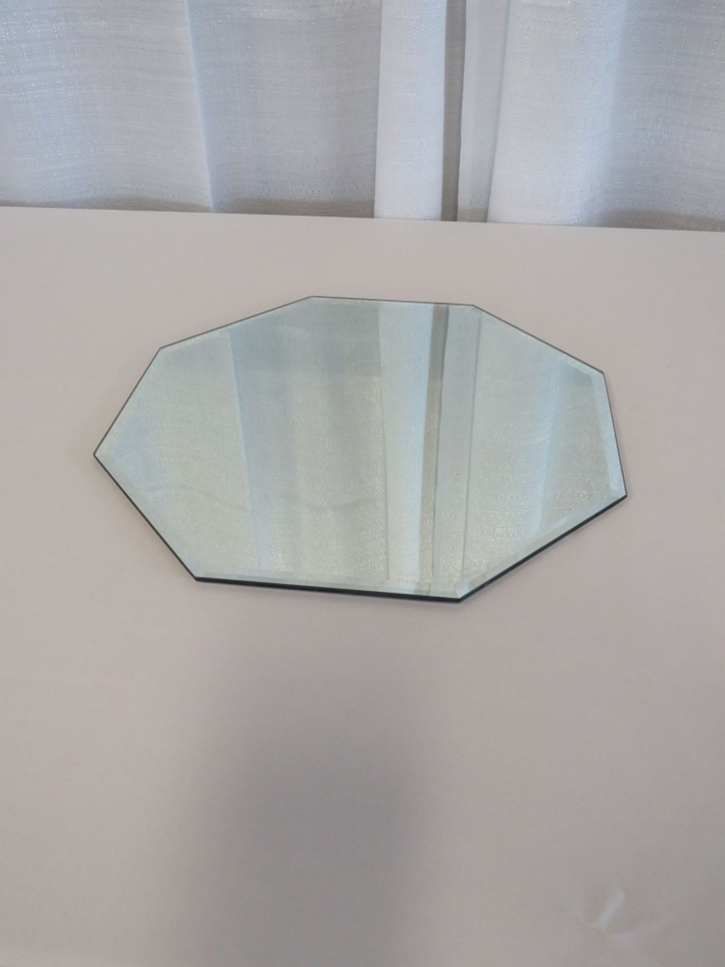 14" Beveled Hexagon Mirrors