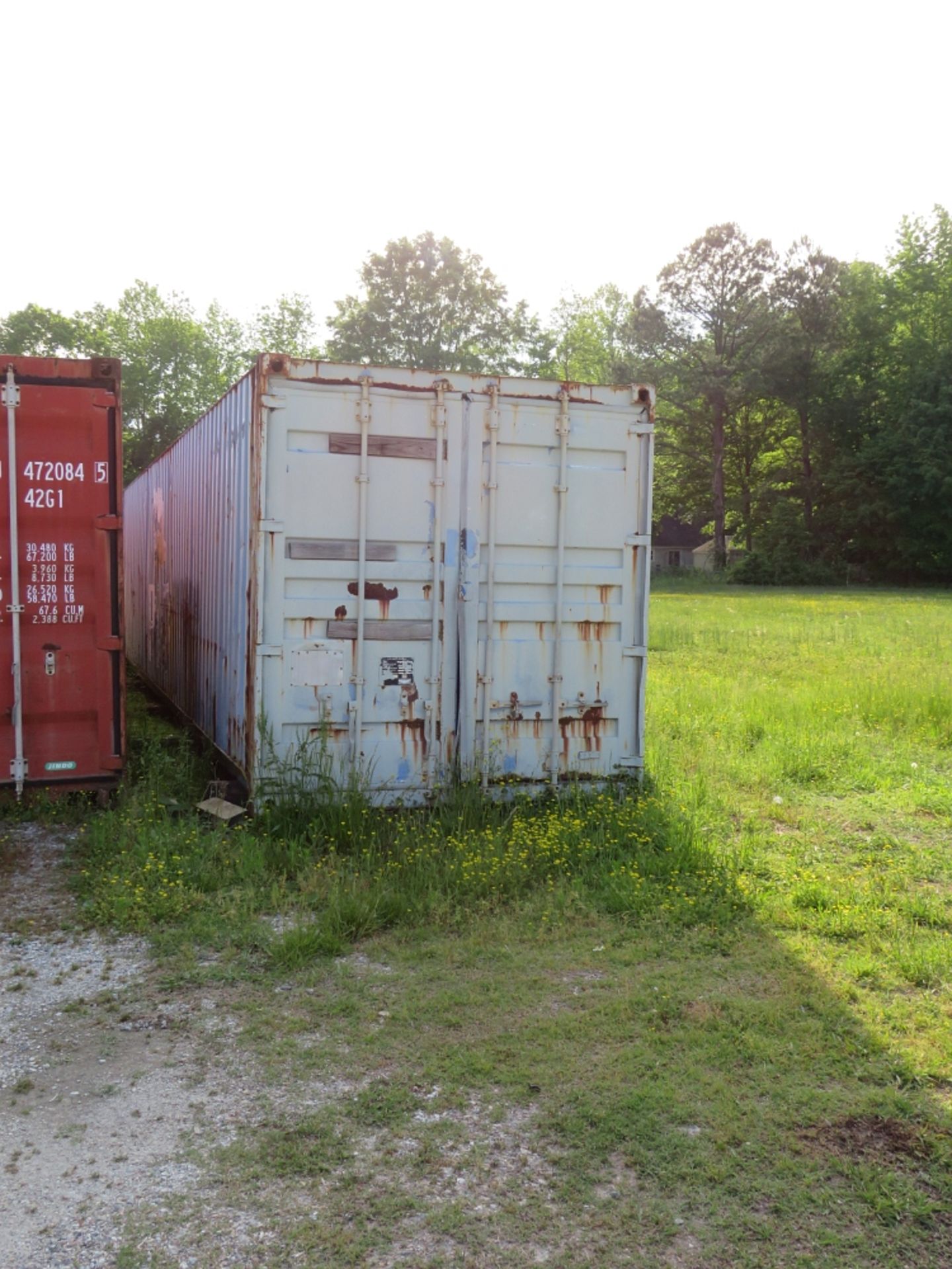 Ship Shore Container, 40' - LATE PICK UP