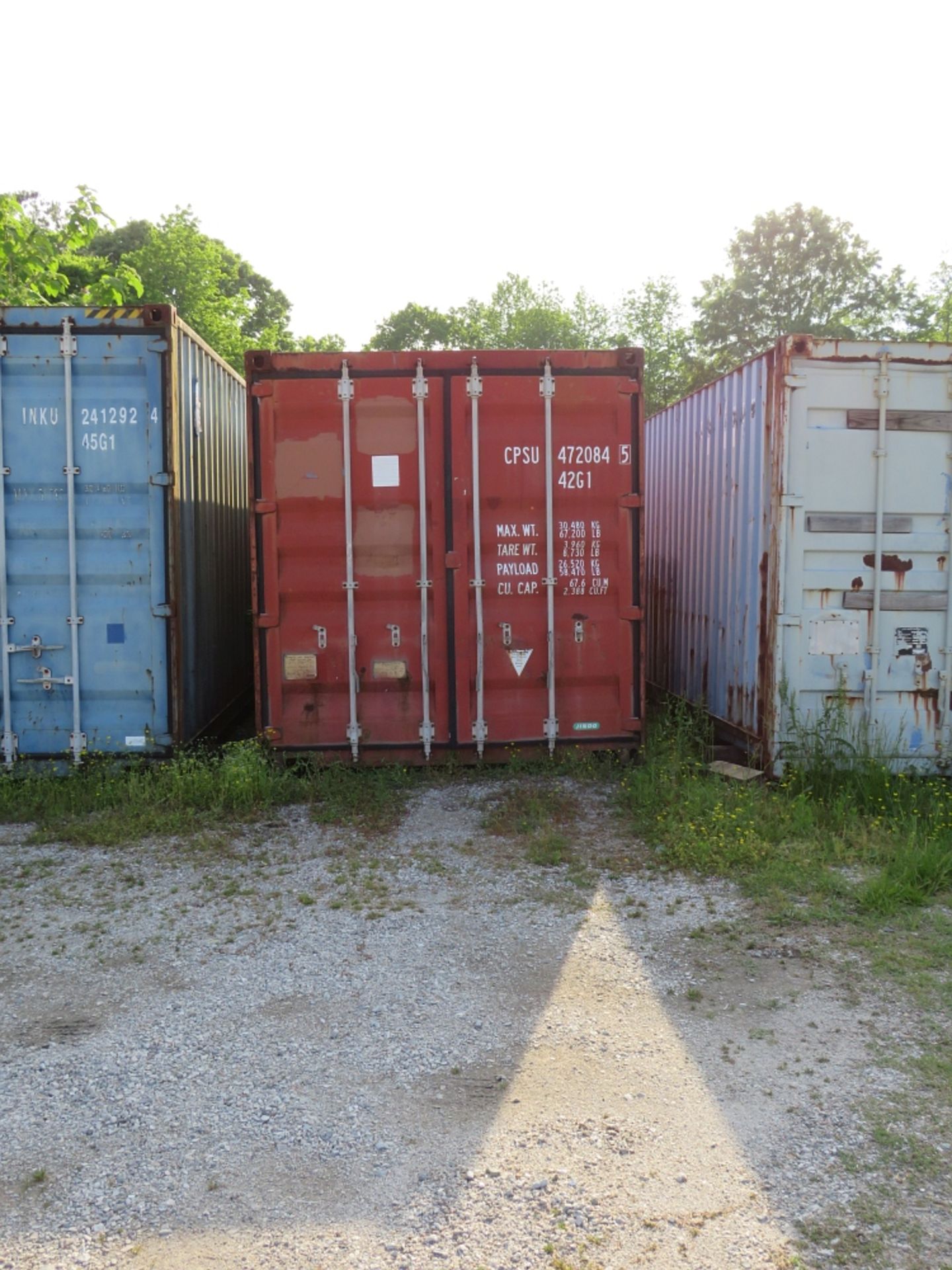 Ship Shore Container, 40' - LATE PICK UP