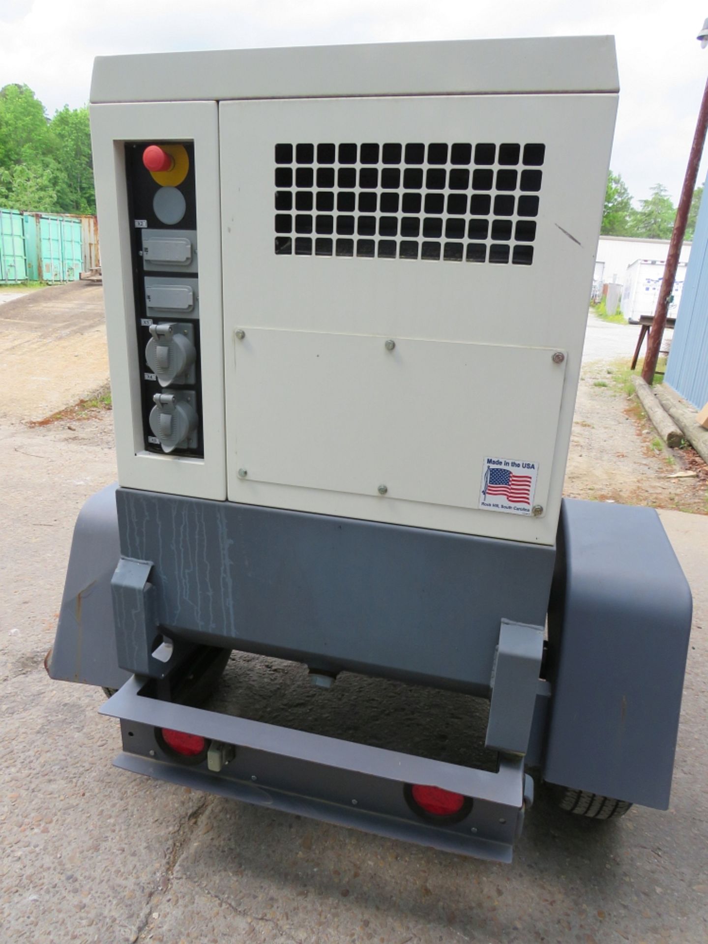 2015 Chichago Pneumatic Towable Quiet Generator, Mdl CPG251DT4F - Image 3 of 10