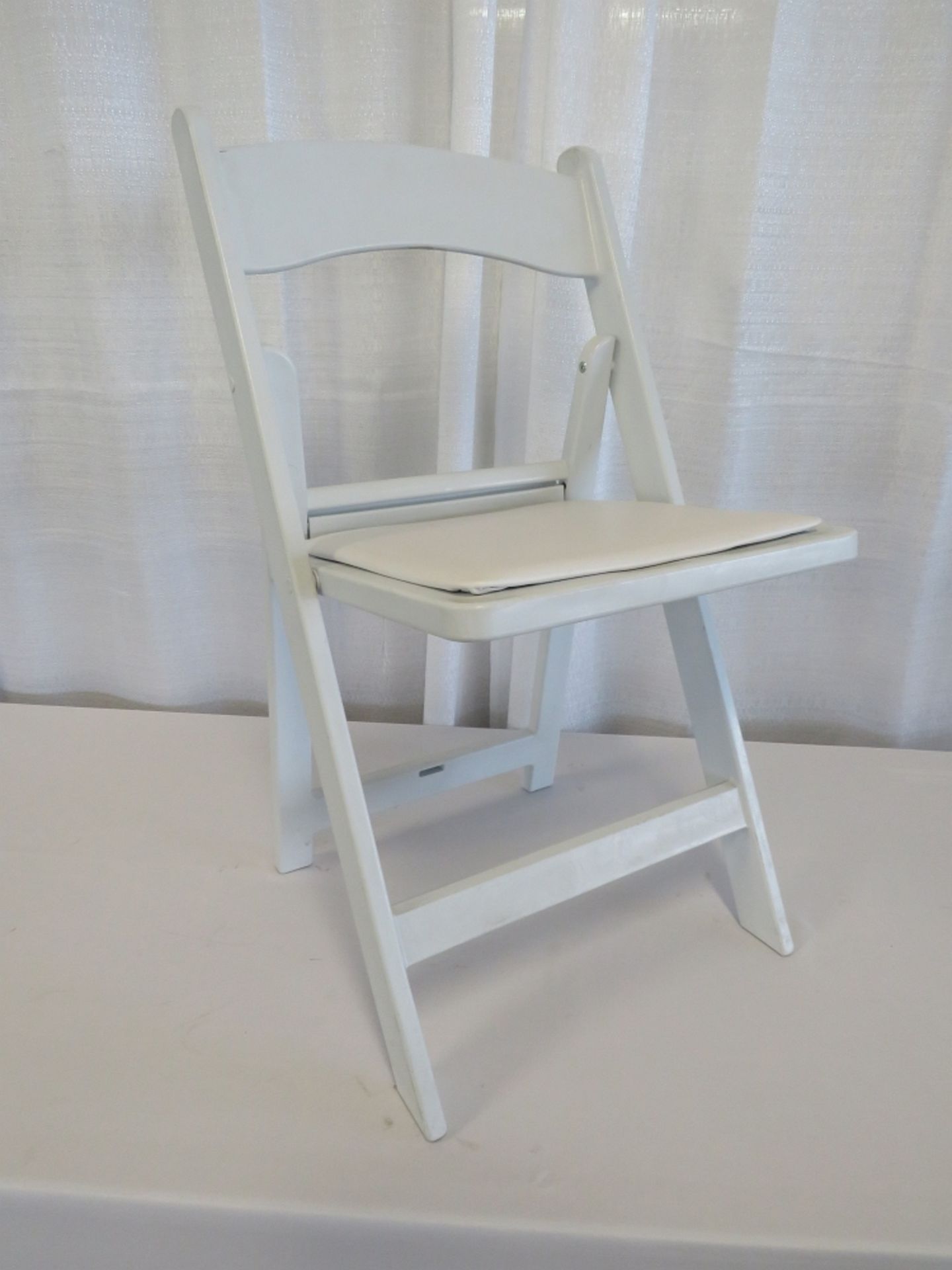 White Resin Chair