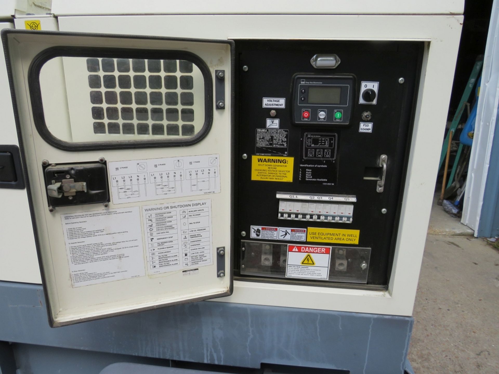 2015 Chichago Pneumatic Towable Quiet Generator, Mdl CPG251DT4F - Image 7 of 10