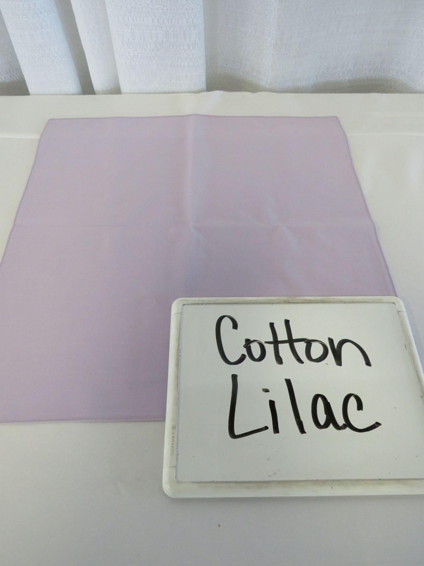 60" x 60" Tablecloth, Lilac