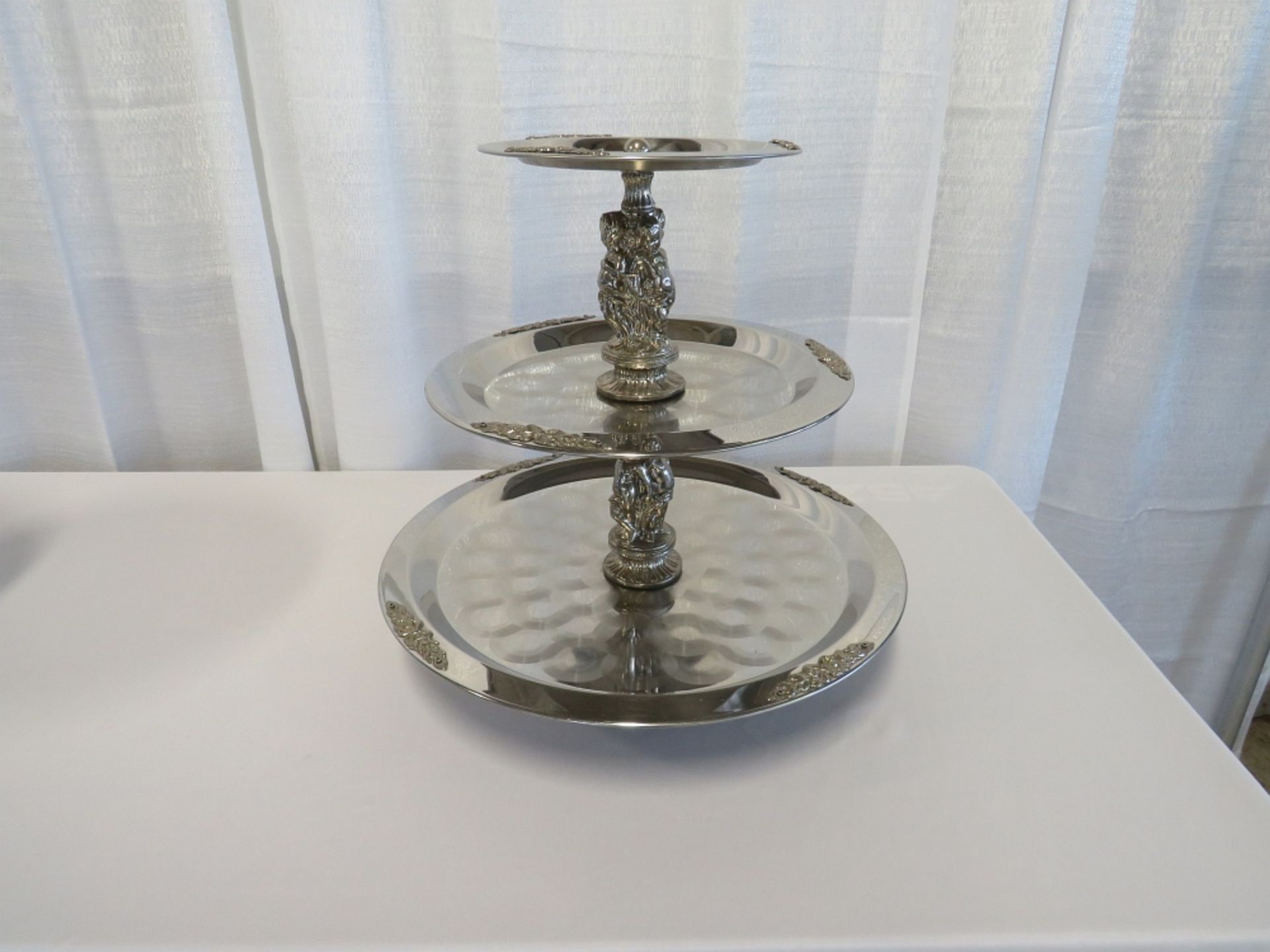 3-tiered Silver Tray