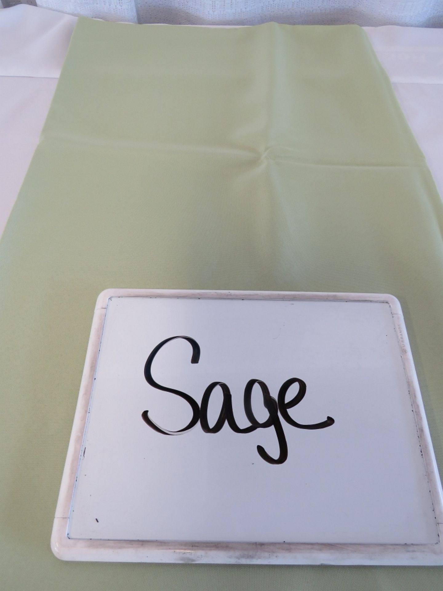 52" x 52" Tablecloth, Sage