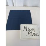 132" Round Tablecloth, Navy