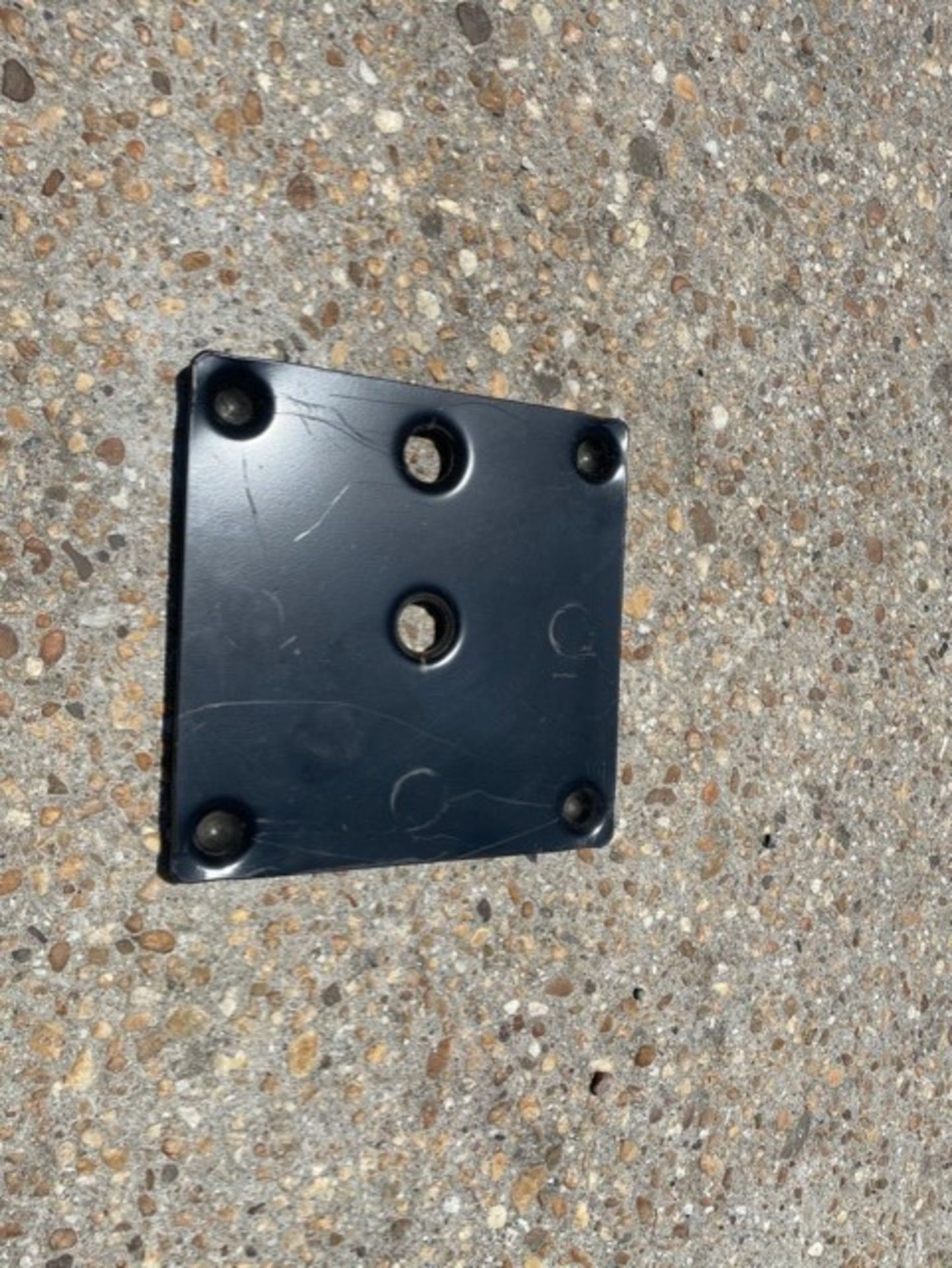 Pipe & Drape Base Plates, 11" Screw In