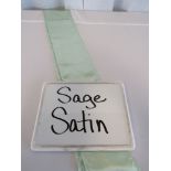 Chair Sash, Satin, Sage