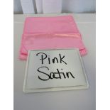 Tablerunner, Pink Satin