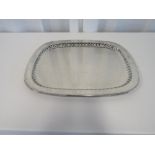 Rectangle Silver Plate Serving Tray
