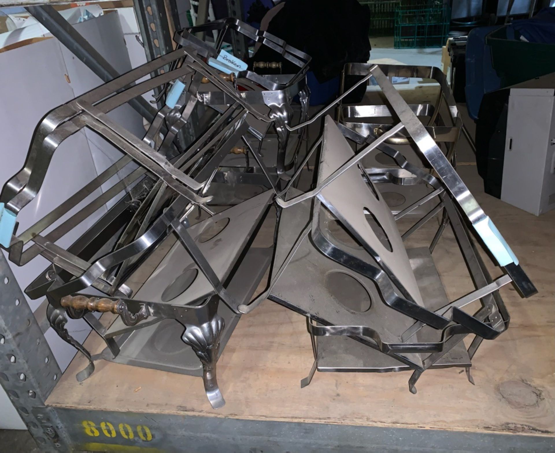 Lot of Various Chafer Stands