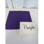 90" x 132" Tablecloth, Purple