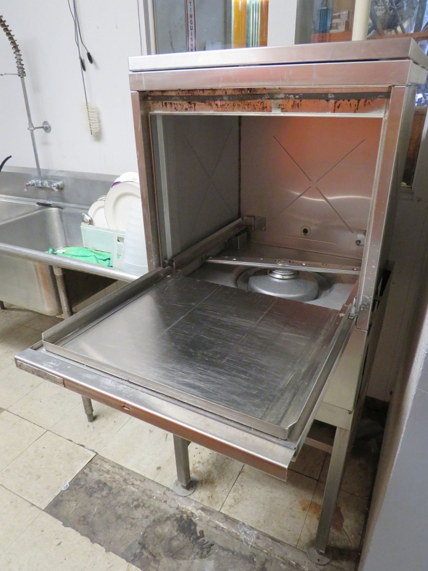 Hobart Commercial Dishwasher, Mdl WN5H - Image 2 of 2