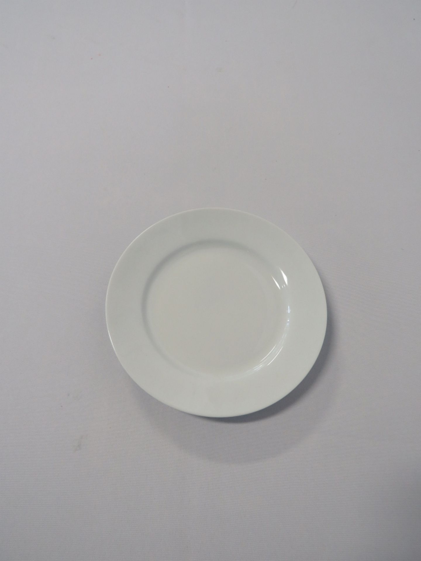 White 7" Salad Plate