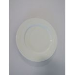 White 10" Dinner Plate