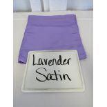 Tablerunner, Lavender Satin