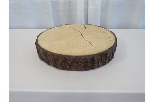 Large Log Cake Stand