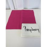 60" x 120" Tablecloth, Raspberry