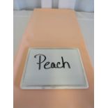 108" Round Tablecloth, Peach