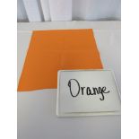 70" x 70" Tablecloth, Orange